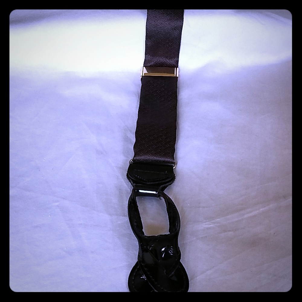 100% Silk Mens Suspenders